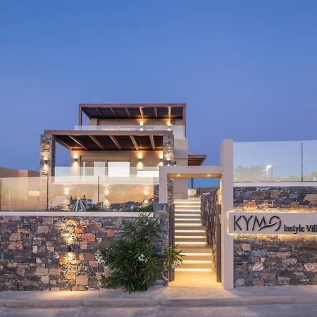 Kymo Instyle Villa - Sea View Private Pool Jacuzzi Kokkini Hani ภายนอก รูปภาพ