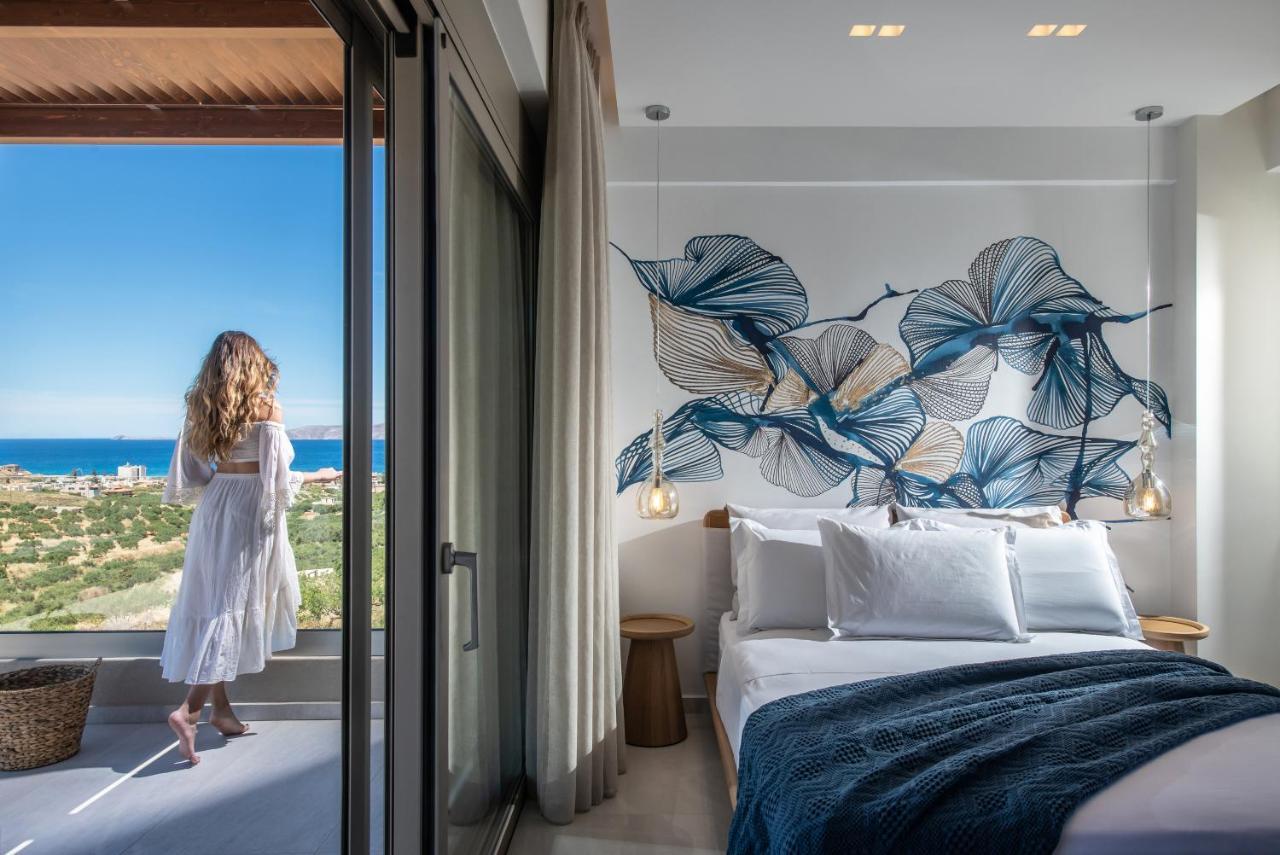 Kymo Instyle Villa - Sea View Private Pool Jacuzzi Kokkini Hani ภายนอก รูปภาพ